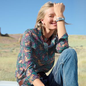 Woodsong Joy Shirt. Petite