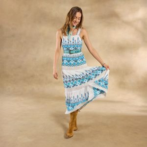 Garden Sunset Dress. Petite